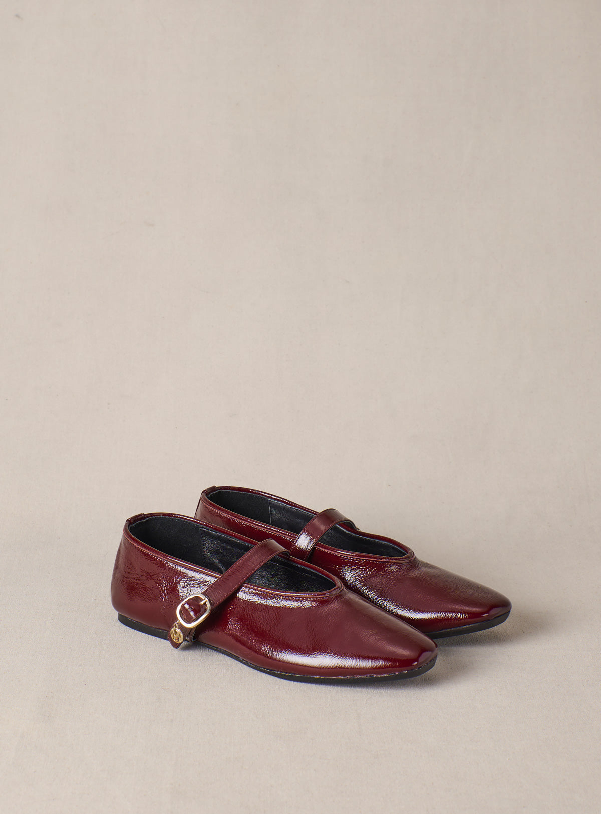 fw25 / carlita ballerinas - eggplant