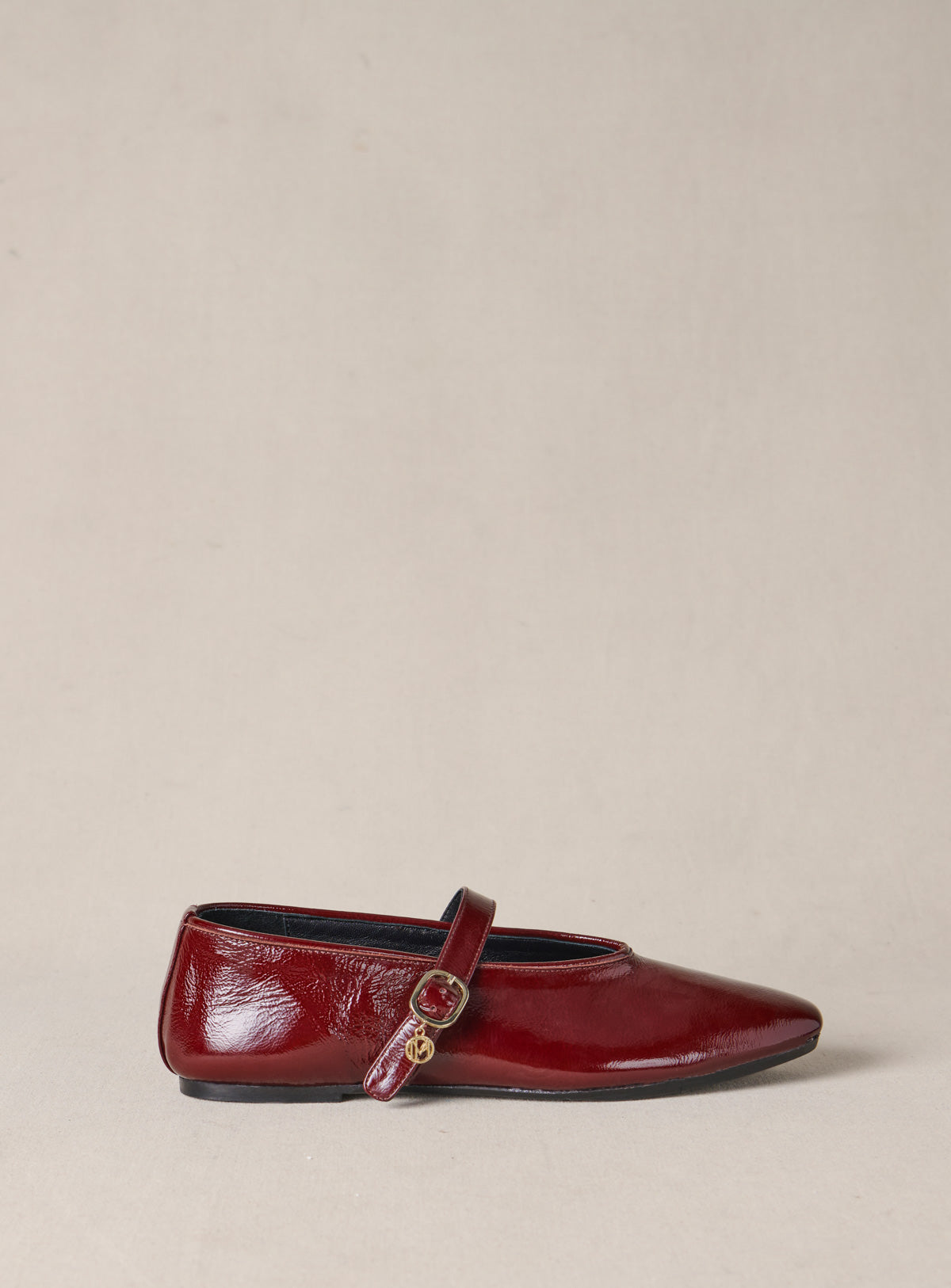 fw25 / carlita ballerinas - eggplant