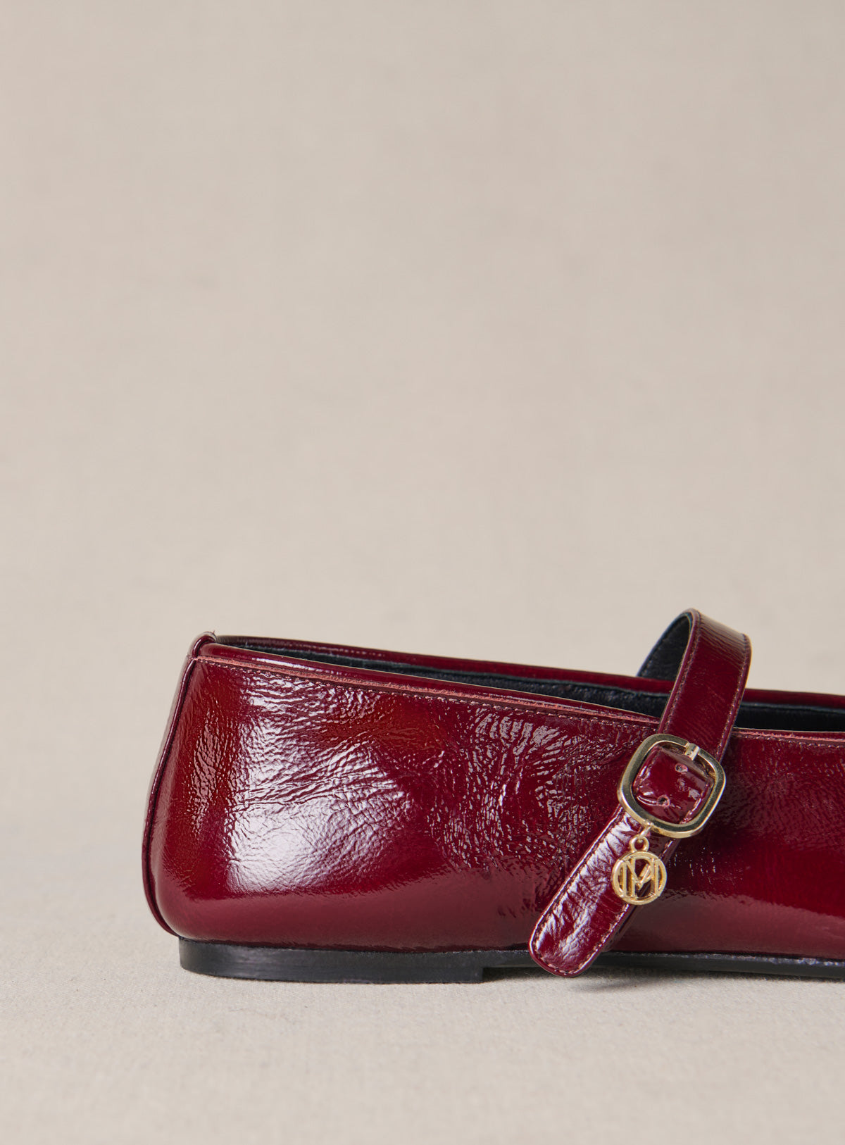 fw25 / carlita ballerinas - eggplant