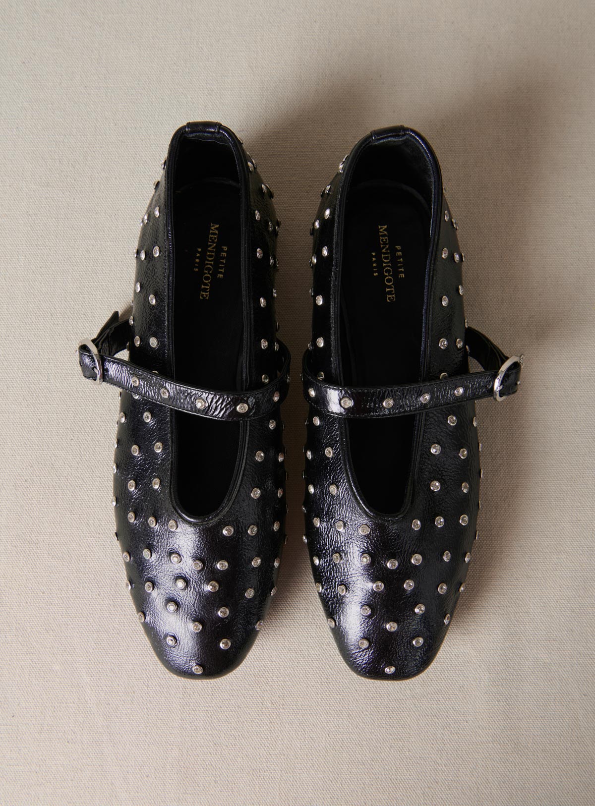 fw25 / carlita ballerinas - black