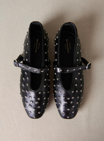 fw25 / carlita ballerinas - black