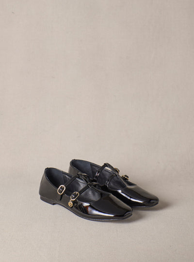 fw25 / celil ballerinas - black