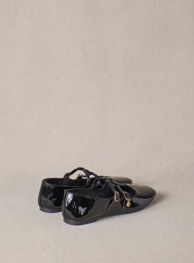 fw25 / celil ballerinas - black
