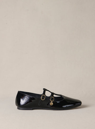 fw25 / celil ballerinas - black