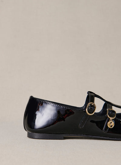 fw25 / celil ballerinas - black