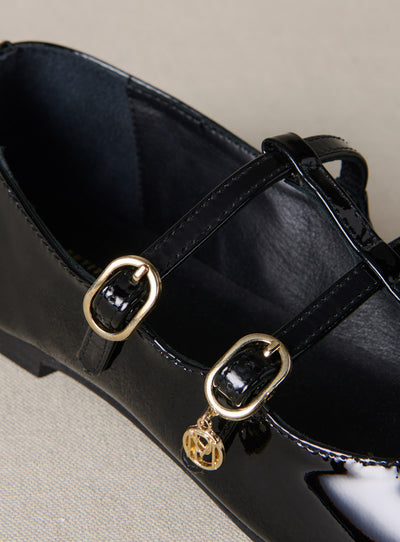 fw25 / celil ballerinas - black