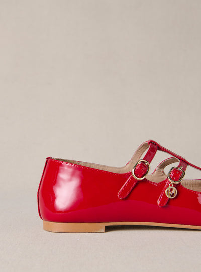 fw25 / celil ballerinas - red