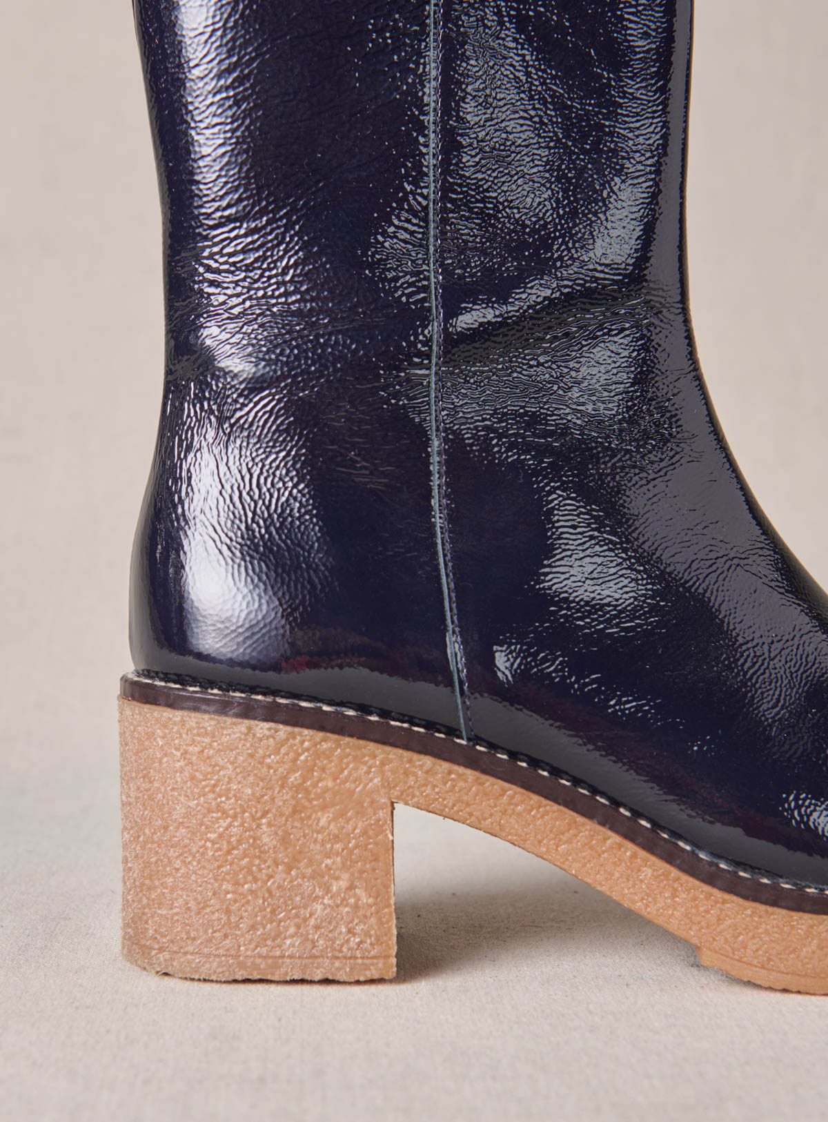 Guillemets - Bottines à lacets Achille en cuir - Marron – La Maison du Chausseur Guillemets - Bottines à lacets Achille en cuir - Marron – La Maison du Chausseur