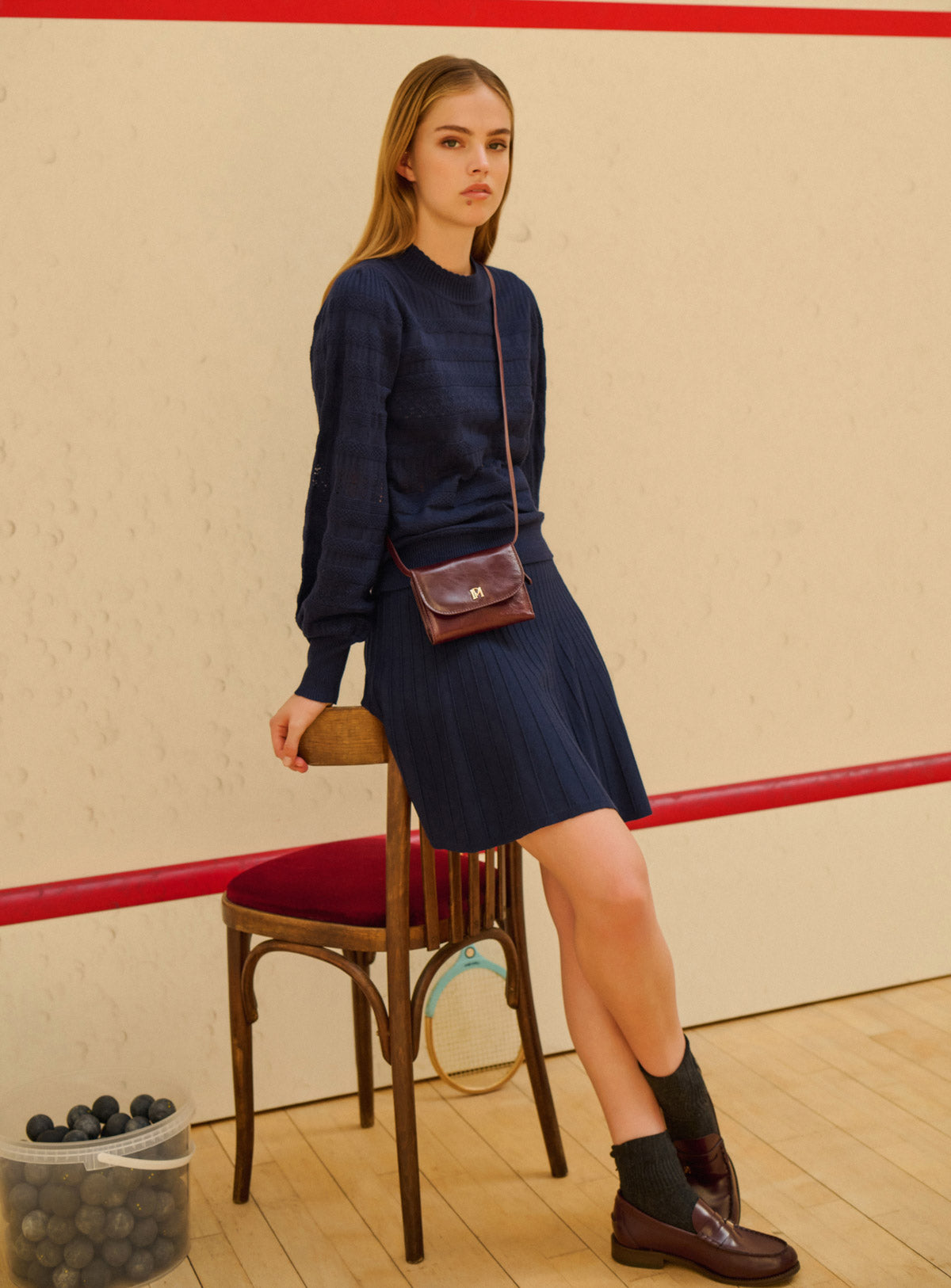 fw25 / Constantin Loafer - Burgunderrot