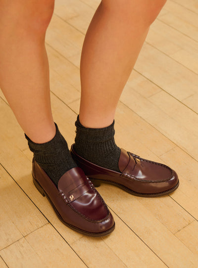fw25 / Constantin Loafer - Burgunderrot