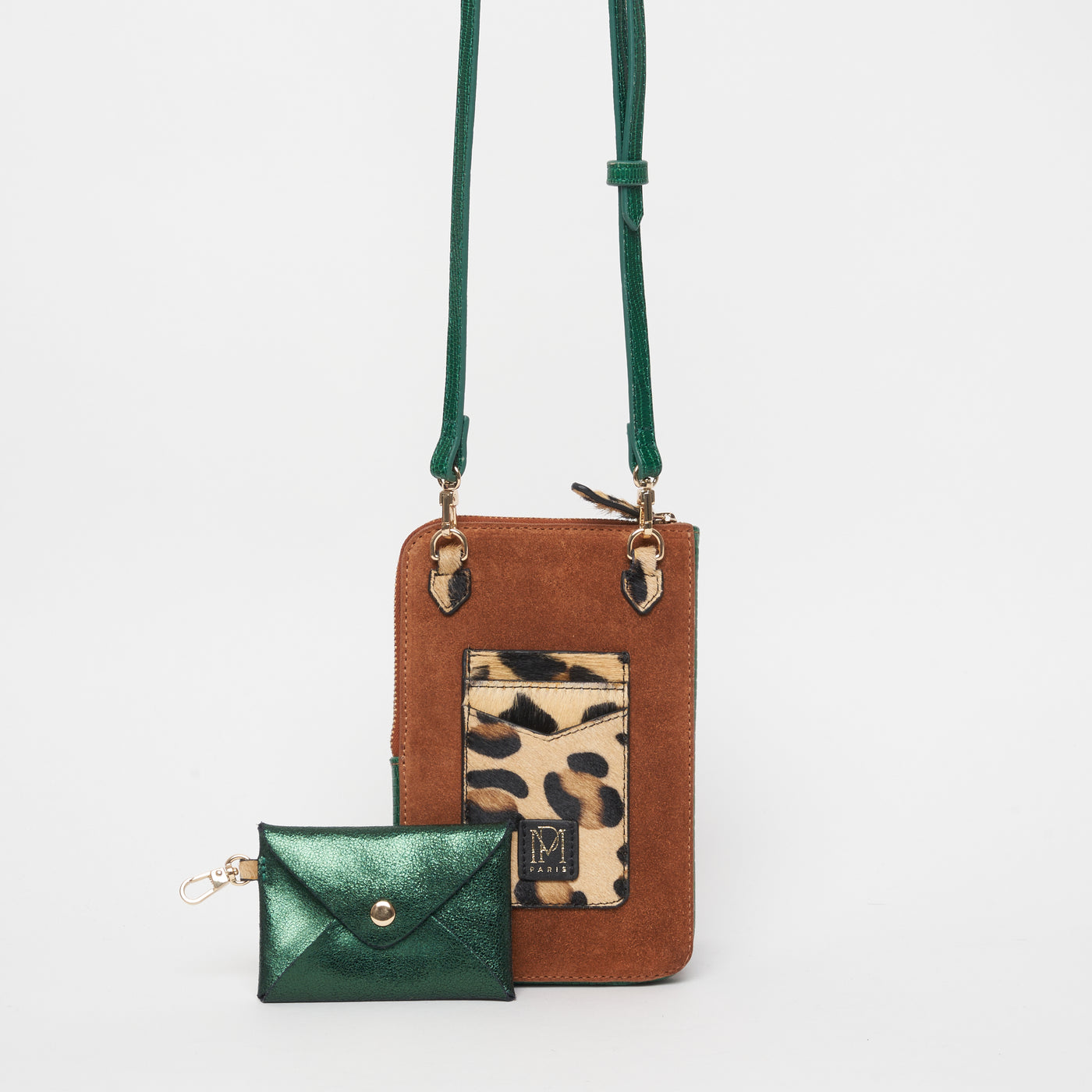 fw23 / porte portable eliza bimatiere - vert