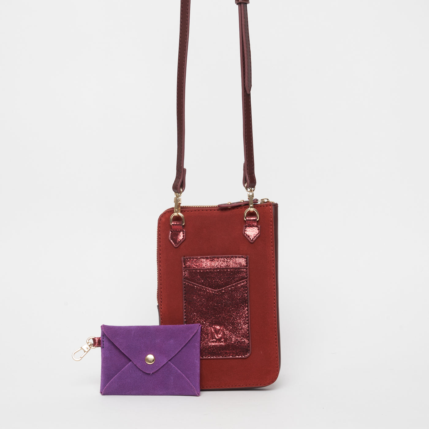 fw23 / porte portable eliza bimatiere - violet