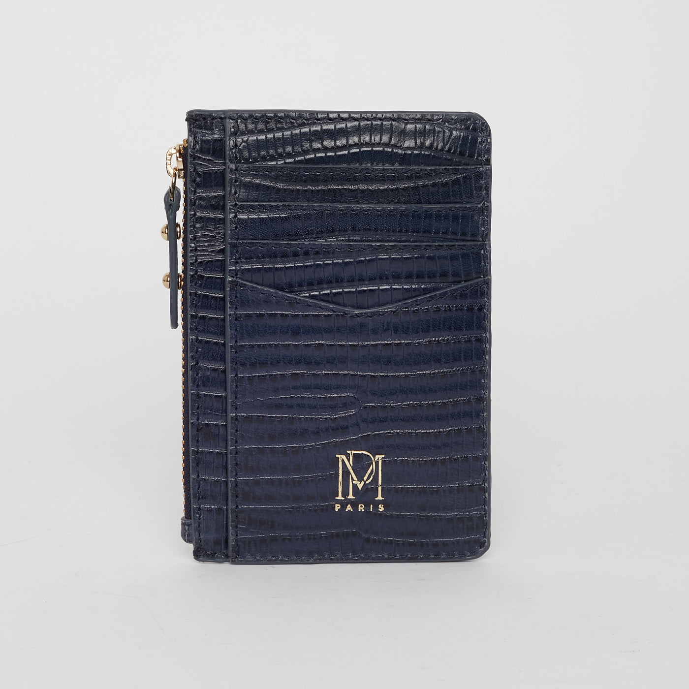 fw24 / porte carte elmo serpent - bleu