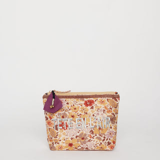 fw24 / pochette eva fleur - taupe