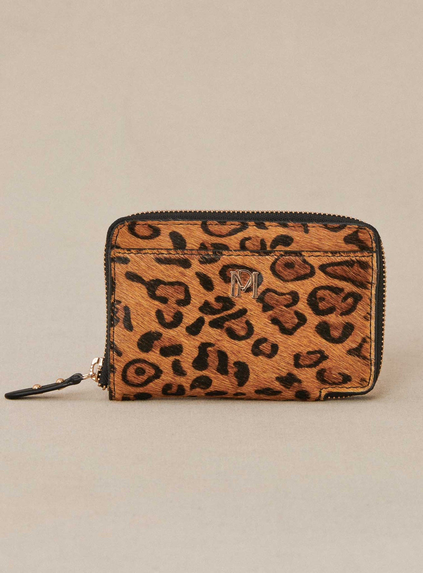 fw24 / porte carte edouard pony - leopard