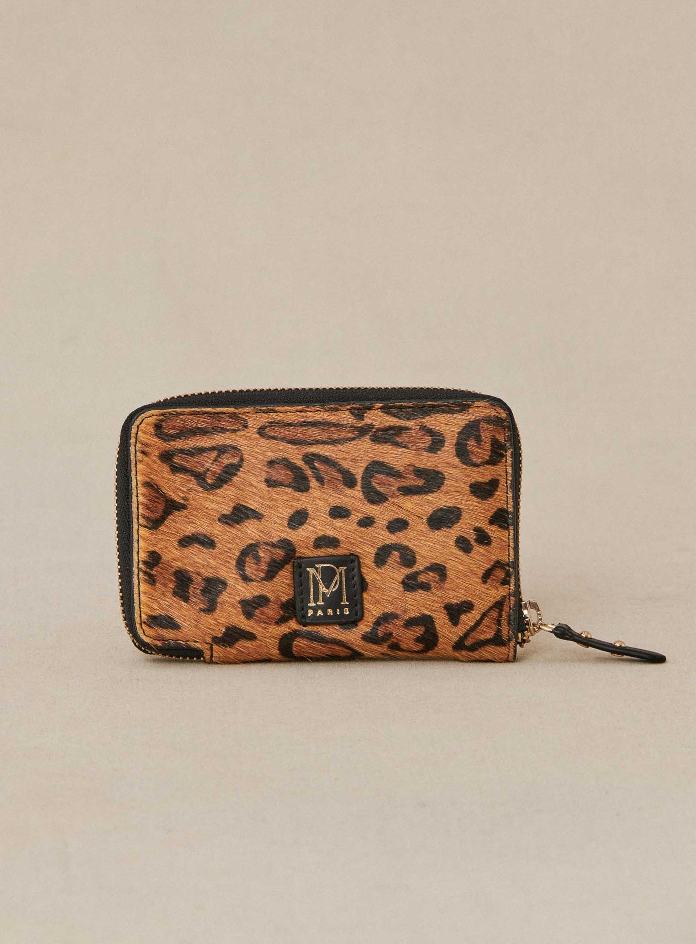 fw24 / porte carte edouard pony - leopard