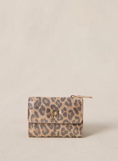 SS25 / Eugenie Folienbrieftasche – Leopard