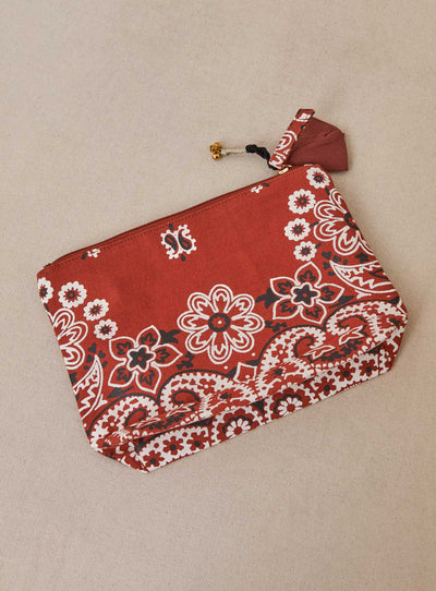 fw24 / pochette eva bandana - acajou