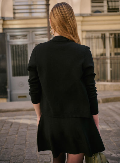 fw25 / melba sweater - black