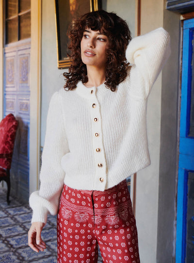 ss25 / mirabelle sweater - ecru