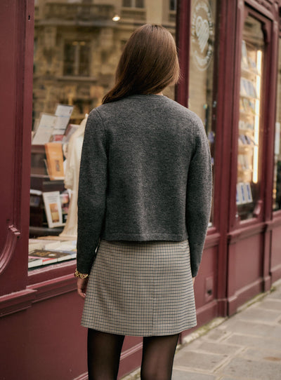 fw25 / myriam vest - charcoal