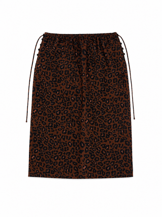 fw26 / clotide skirt - leopard
