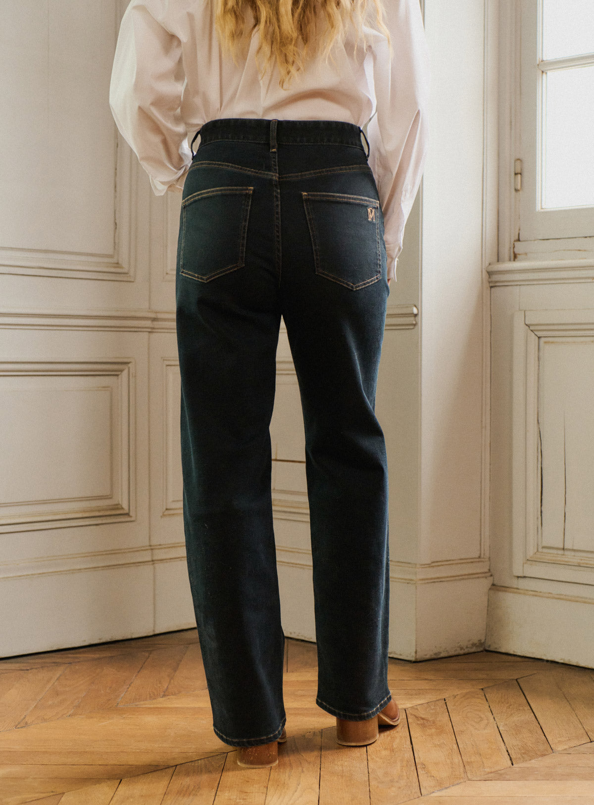 fw24 / perrine denim pants - raw