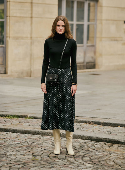 fw25 / jazz skirt - black