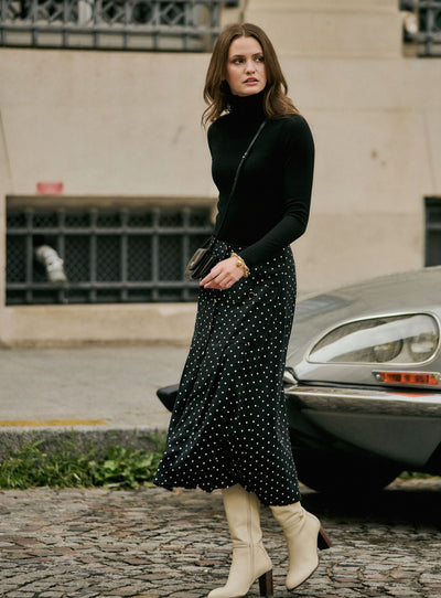 fw25 / jazz skirt - black
