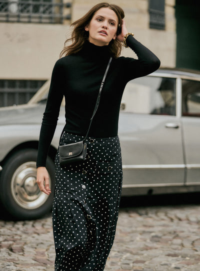fw25 / jazz skirt - black