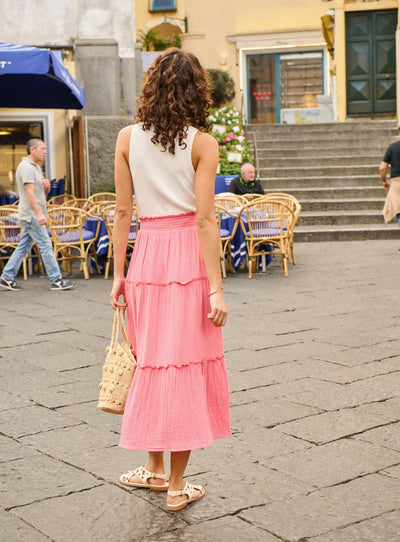 ss25 / joly long skirt - blush