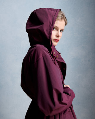fw26 / lucien coat - plum