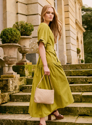 Sac Violette petit tressé