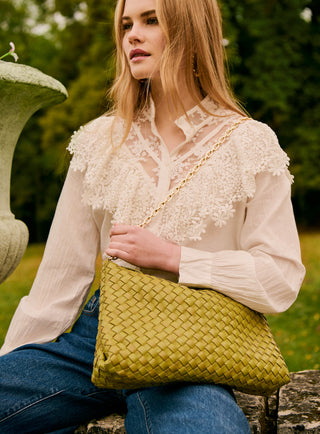 Sac Violette XL tressé