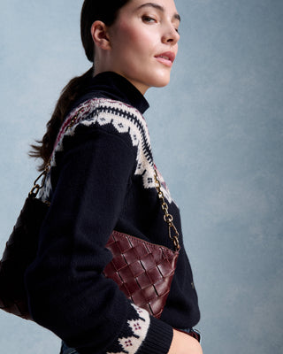 fw26 / kleine Serion-Tasche - bordeauxrot