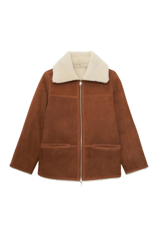 Peau lainée réversible Opale