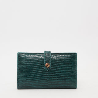 fw22 / porte monnaie mina lezard - ocean