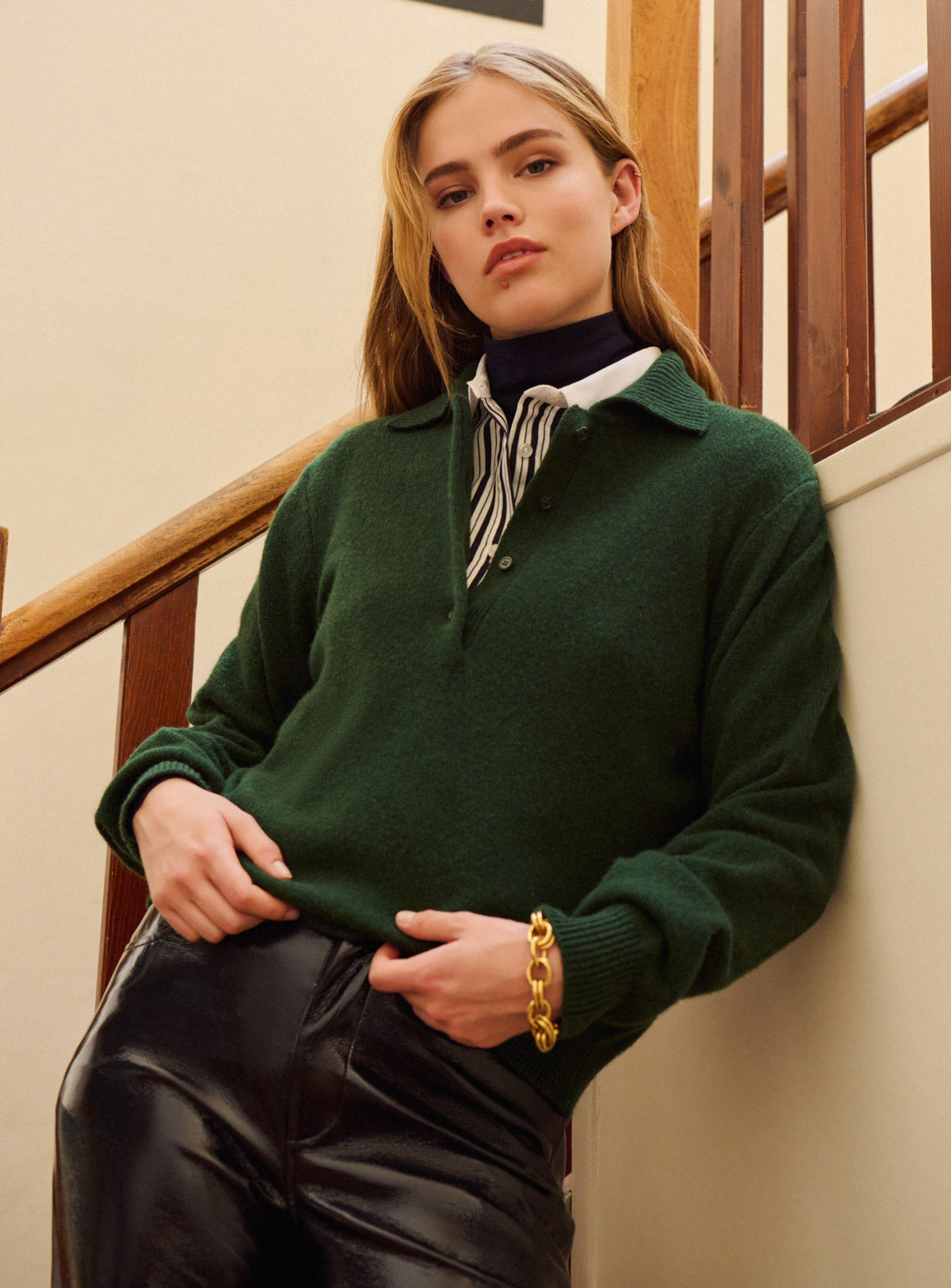 fw25 / Pullover Maurice – Flasche