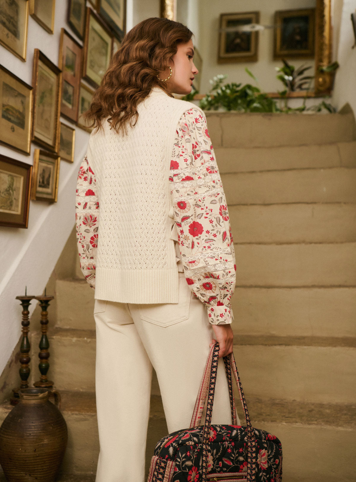 fw25 / Miyoko-Pullover - ecru