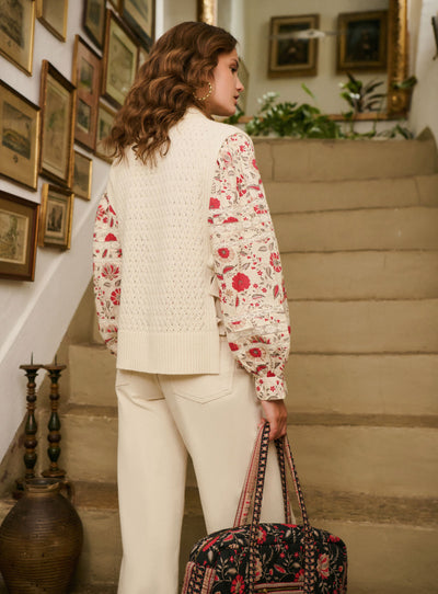 fw25 / Miyoko-Pullover - ecru