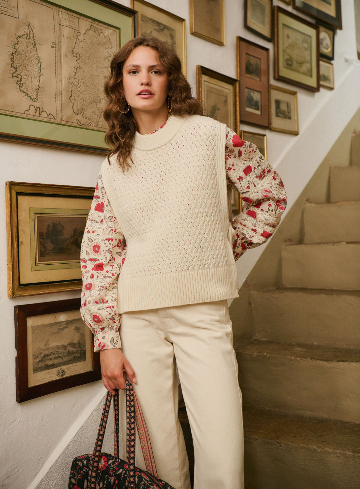 fw25 / Miyoko-Pullover - ecru