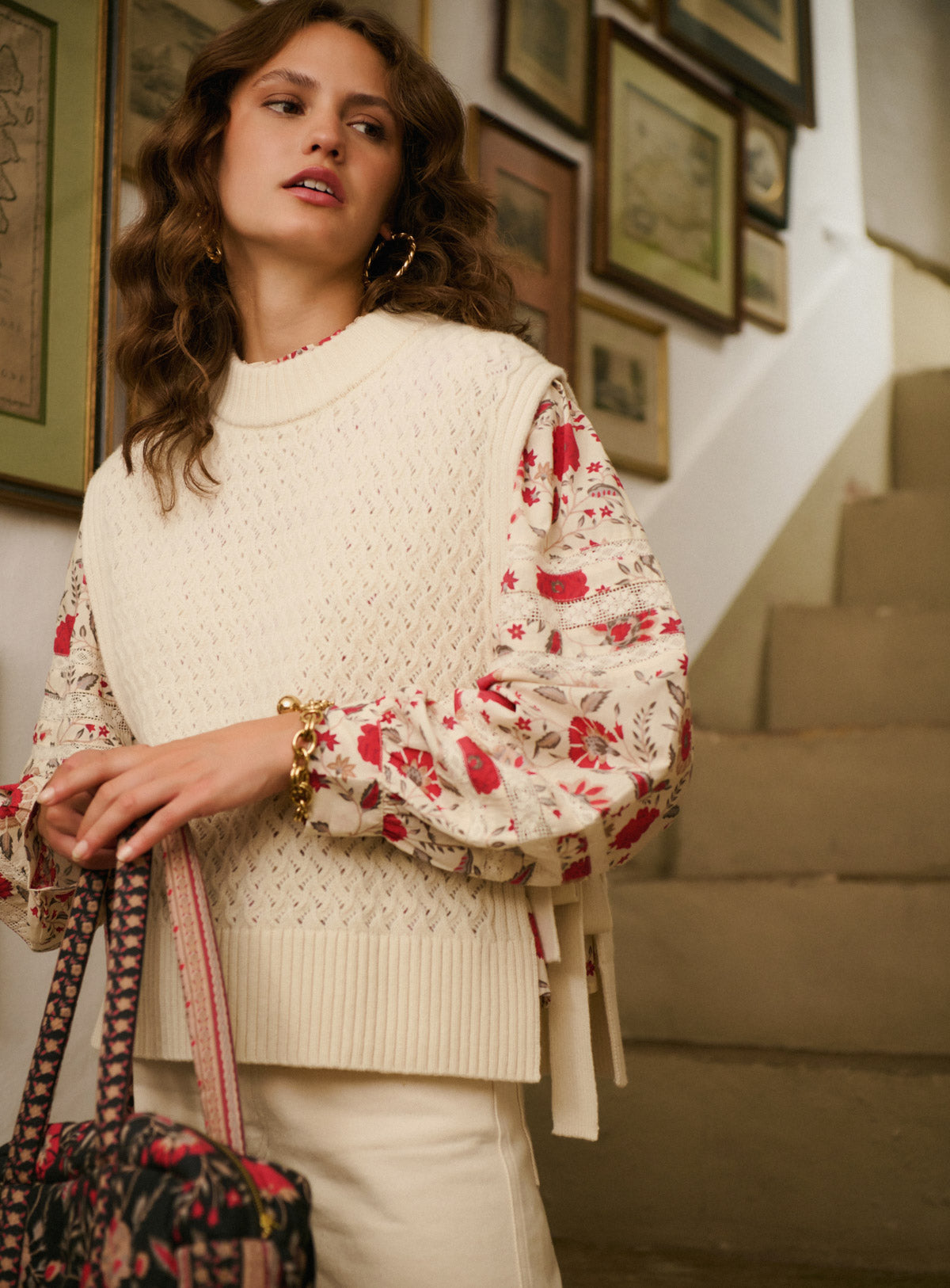 fw25 / Miyoko-Pullover - ecru