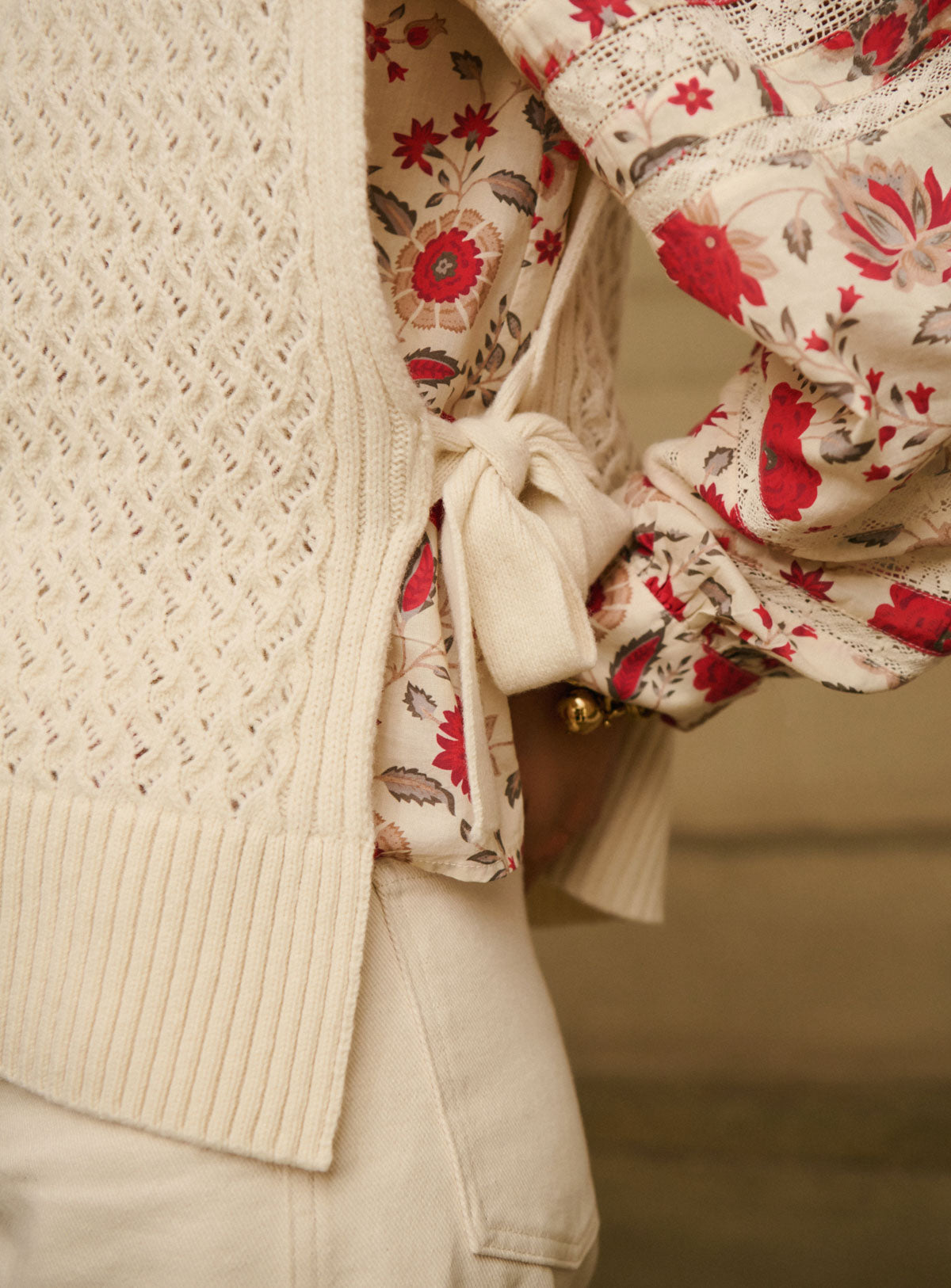 fw25 / Miyoko-Pullover - ecru