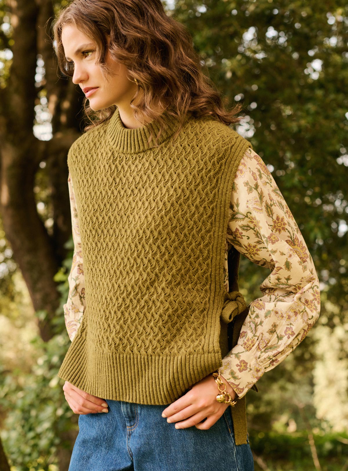 fw25 / Miyoko Pullover - Spinat
