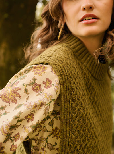 fw25 / Miyoko Pullover - Spinat