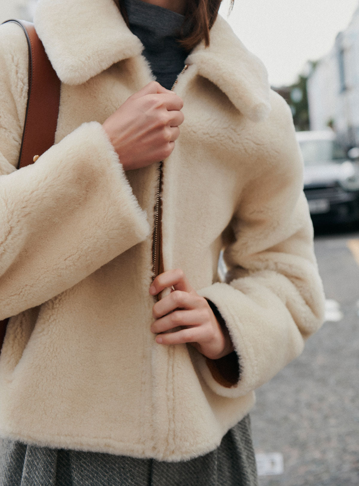 fw24 / osana shearling - natural