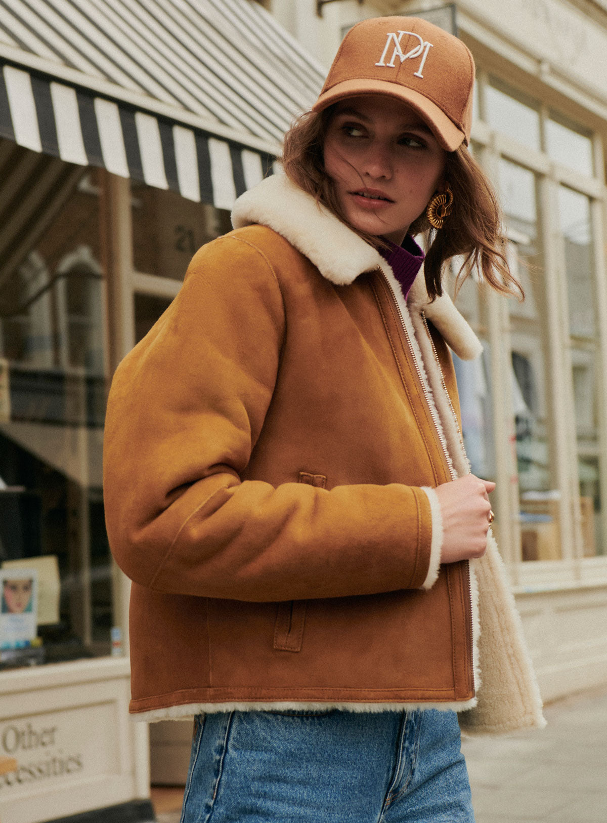 fw24 / osana shearling - natural