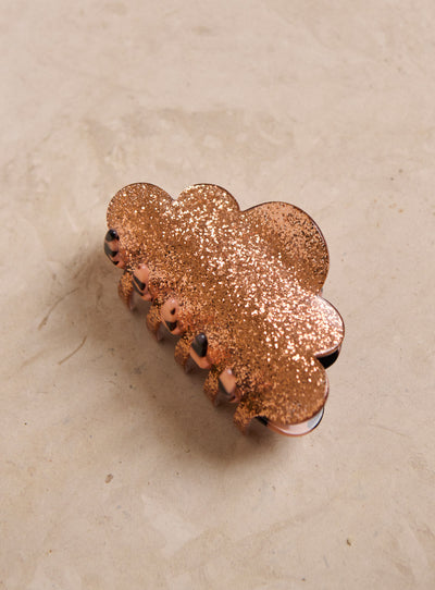 fw24 / large cloud hair clip - pink