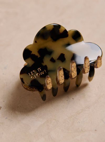 fw24 / cloud hair clip - khaki