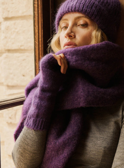 fw24 / aimy mittens - purple